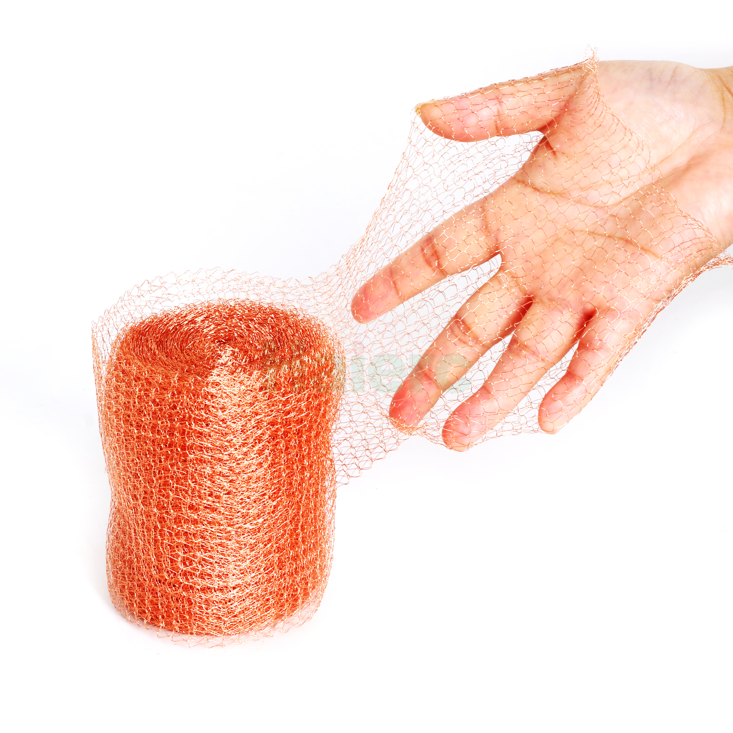>Haierc Rodent Control Copper Pest Stopper Rat Proof Wire Mesh Rodent Insect Control Copper Wire Mesh